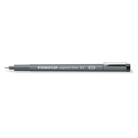 PIGMENT LINER 6 FEUTRES NOIRS