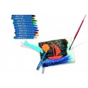 GIOTTO DÉCOR ART BOÎTE 10 PASTELS À LA CIRE AQUARELLABLES
