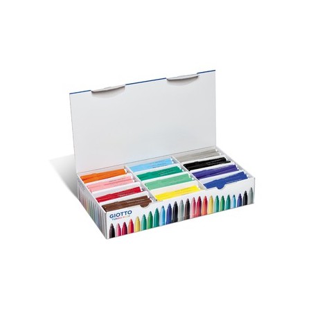 TURBO MAXI SCHOOLPACK 288 FEUTRES COLORIS ASSORTIS