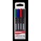 4 MARQUEURS POINTE FINE MARKER CLIP COLORIS ASSORTIS