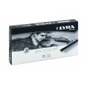 LYRA POLYCRAYONS SOFT ÉTUI 12 PASTELS TENDRES NUANCES DE GRIS ASSORTIS