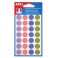 140 PASTILLES Ø15MM COLORIS PASTELS ASSORTIS