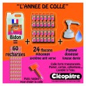 CLÉOPATRE COLLE TRANSPARENTE SCHOOLPACK 1 AN DE COLLAGE POUR LA CLASSE