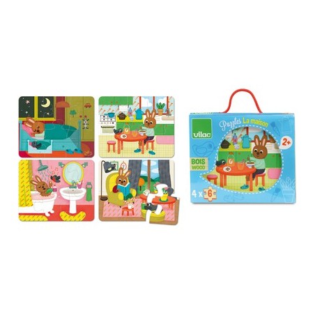 LA MAISON  PUZZLES BOIS