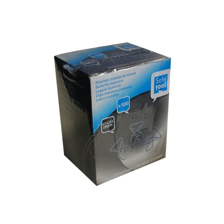 100 ATTACHES GEANTES 48X50MM