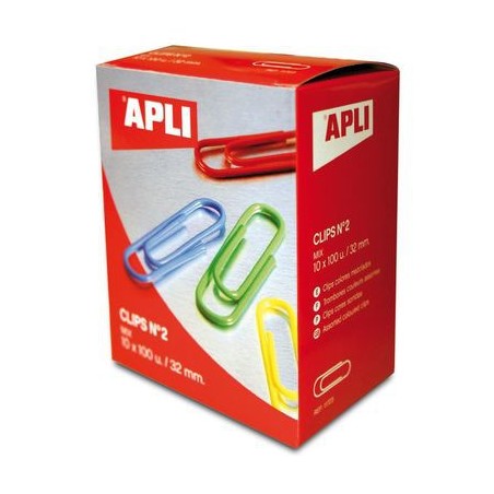100 ATTACHE LETTRES 32MM COLORIS ASSORTIS