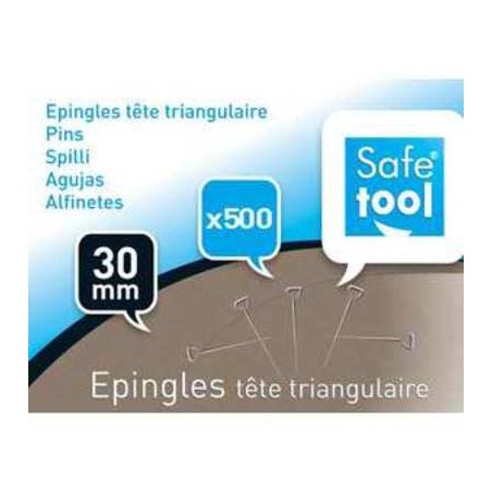 EPINGLES TETE TRIANGULAIRE BTE DE 500