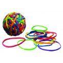 BOULE 70G ÉLASTIQUES COLORIS FLUO ASSORTIS