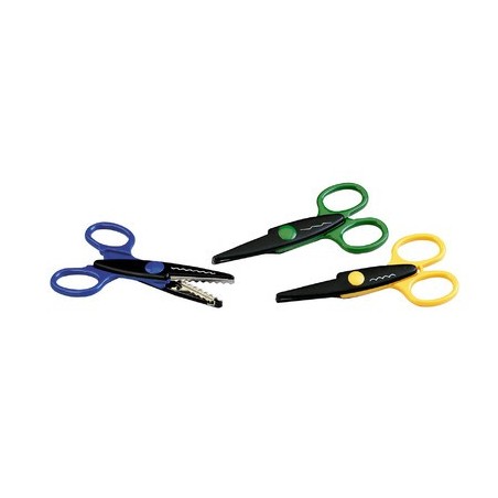 7 CISEAUX CRANTEUR COUPES ASSORTIES