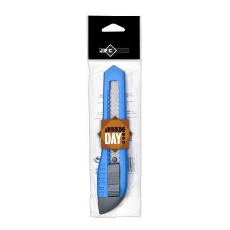 CUTTER PLASTIQUE LAME 18MM 1ER PRIX