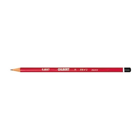 GILBERT 33 HB 12 CRAYONS GRAPHITE