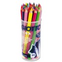 CRAYONS GROS MODULE GIOTTO MEGA Pot 24 assortis