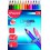 SCHOOLPEP'S MAXI 12 CRAYONS COULEURS ASSORTIS