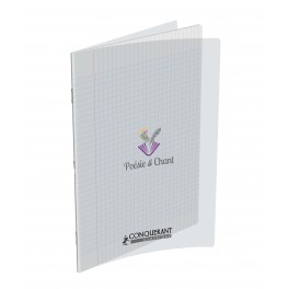 CAHIER POÉSIE ET CHANT PP 24X32 48P SÉYÈS/UNI 90G PIQURE