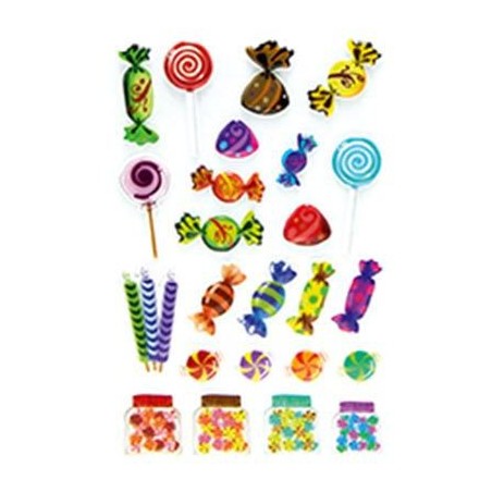 174 STICKERS COOKY FETE DS MERES, DES PERES, PÂQUES…