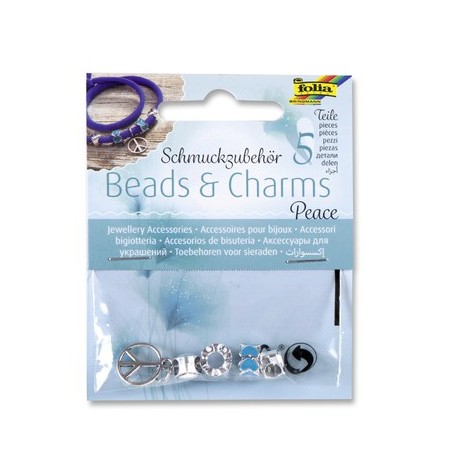 ASSORTIMENT 5 CHARMS PEACE