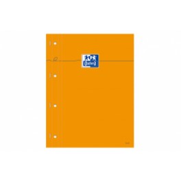 BLOC NOTES 21X29,7 FEUILLES PERFORÉES 160P 5X5 90G