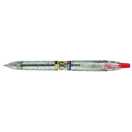 B2P ECOBALL STYLO BILLE BEGREEN ROUGE
