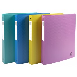FOREVER CLASSEURS PP TRANSLUCIDE 26,8X32CM D40 COLORIS ASSORTIS