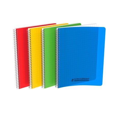 CAHIER PP ASSORTIS 21X29,7 100P SÉYÈS 90G RELIURE INTÉGRALE