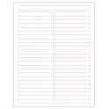 CAHIER DE VOCABULAIRE PP 17X22 96P
