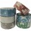 LOT DE 6 RUBANS ADHESIFS PAILLETES NOEL 15MMX5M