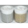 LOT DE 2 POTS SABLE OR ARGENT 100GR