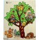 PUZZLE BOIS l'ARBRE DES ANIMAUX 24x30cm