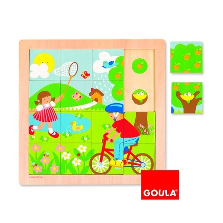 PUZZLE 4 SAISONS PRINTEMPS