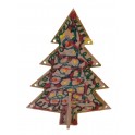 SAPIN DE NOEL BOIS MDF 50,7 X 38 X 8,5CM