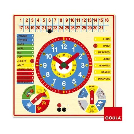 CALENDRIER HORLOGE