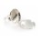 LOT DE 10 BAGUES + CABOCHONS - ARGENT
