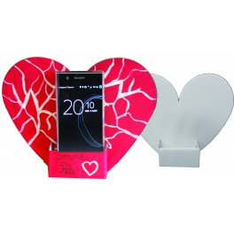 30 PORTE SMARTPHONE COEUR CARTON