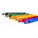 EDU3 PRIME SUPER JUMBO ÉTUI 6 CRAYONS COULEURS ASSORTIS