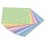 10F CARTON PETITS CARREAUX COLORIS ASSORTIS 50X70CM
