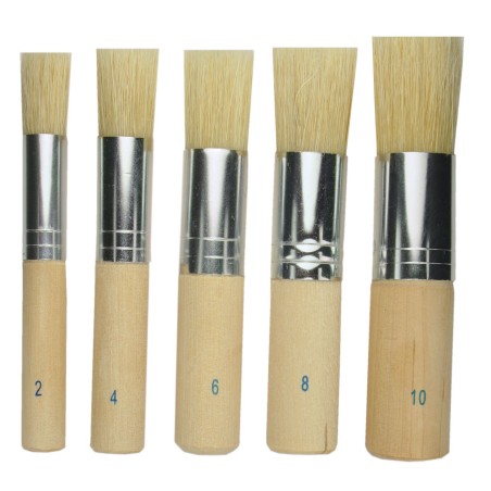 10 BROSSES POCHOIRS N4