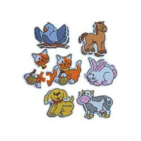 PUZZLES SILHOUETTES ANIMAUX