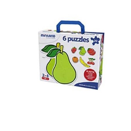 PUZZLES SILHOUETTES FRUITS