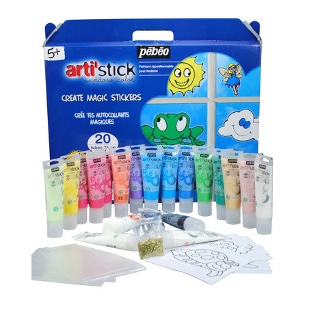 PACK 20 TUBES 75ML ARTI'STICK + ACCESSOIRES