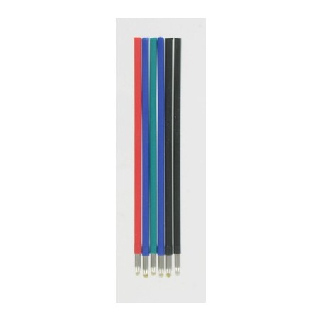 LOT 6 RECHARGES ROLLER R-PEN ENCRE GEL EFFAC.