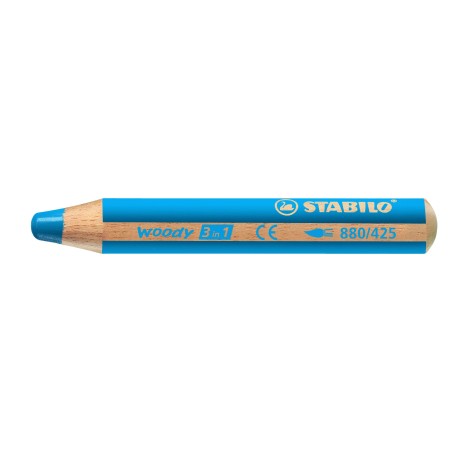 WOODY CRAYON COLORIS BLEU COBALT