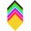 96F ORIGAMI 13X13CM UNIES ASSORTIES