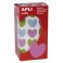 ROULEAU 900 GOMMETTES COEUR MULTICOLORE