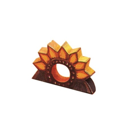 ROND DE SERVIETTE (bois) SOLEIL 105X65