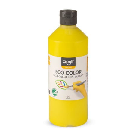ECO COLOR GOUACHE 500ML COLORIS JAUNE