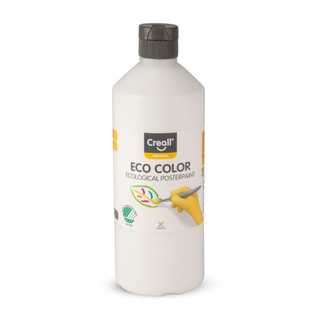 ECO COLOR GOUACHE 500ML COLORIS BLANC
