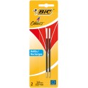 BIC 4 COULEURS 2 RECHARGES ROUGE
