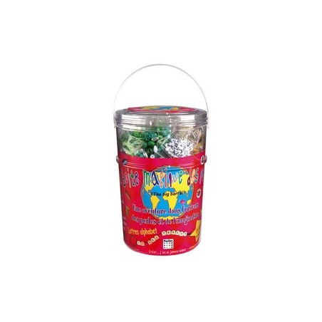 BOITE MAGIQUE 1000 PERLES + FERMOIRS + FILS