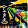 INTENSITY 12 FEUTRES DESSIN COLORIS ASSORTIS