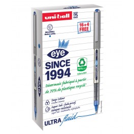 EYE UB 157 RECYCLE ROLLER BLEU 16+4 GRATUITS